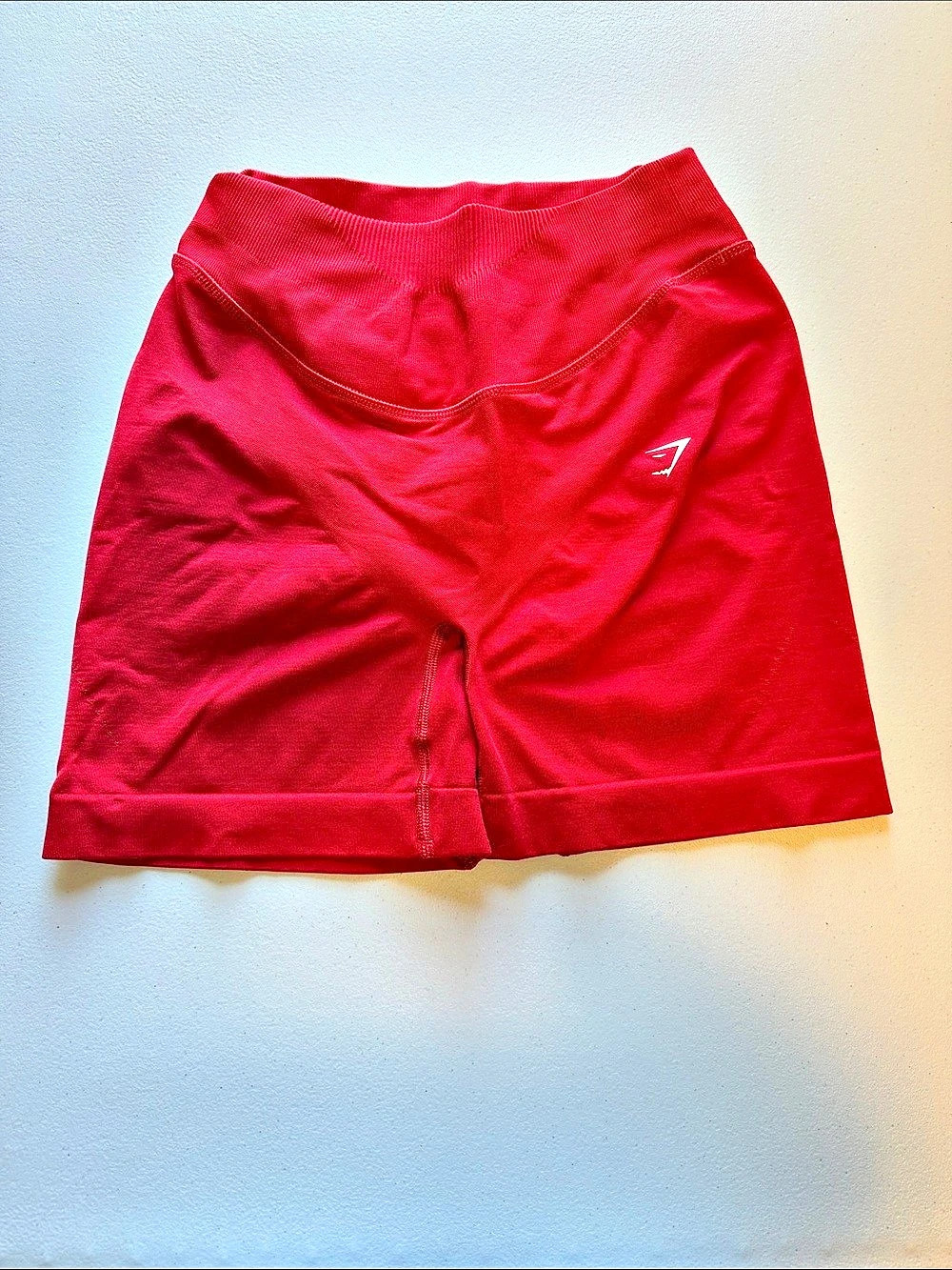 Gymshark Sweat Seamless Sculpt Shorts Red